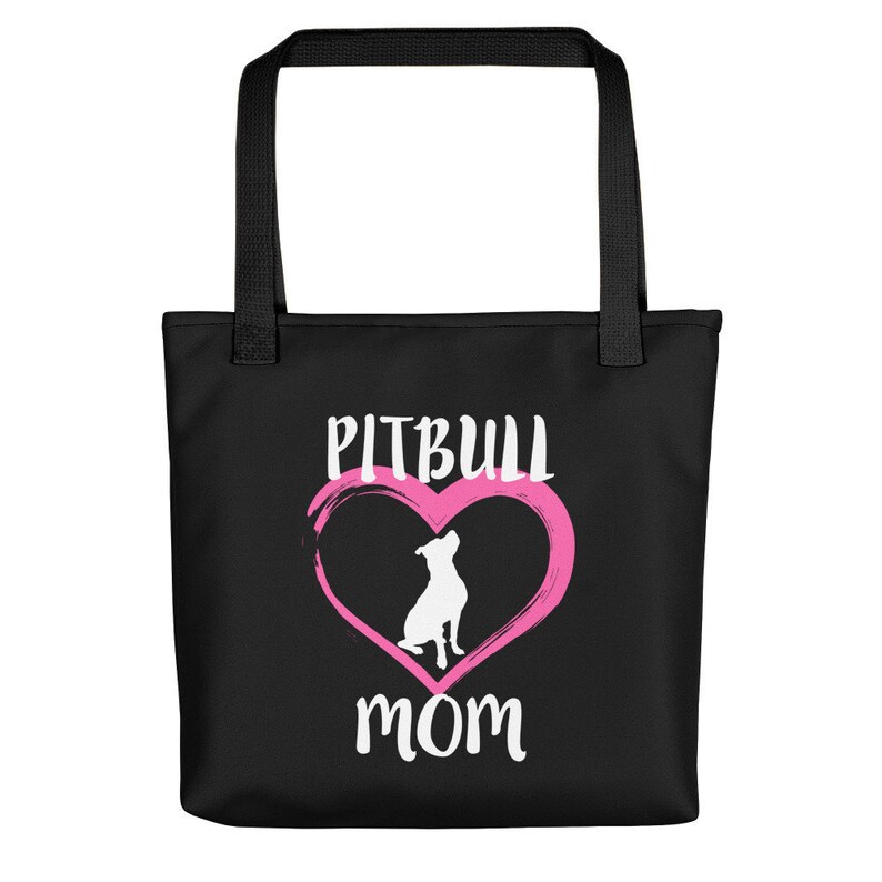 Pit Bull Mama Gift Pitbull Mom womens Tote bag