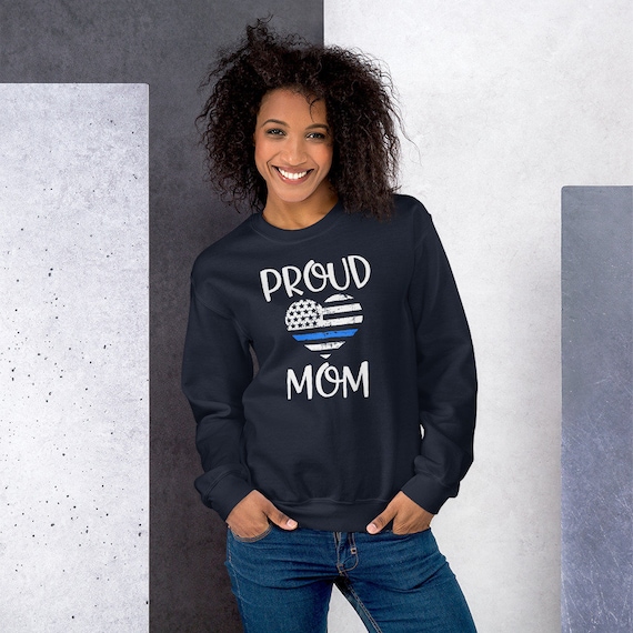 Proud Police Mom, Officer Mom, Blue Line Gift, Law Enforcement Mom, Mom of Officer, Sheriff Mom, Mothers Day Police Gift