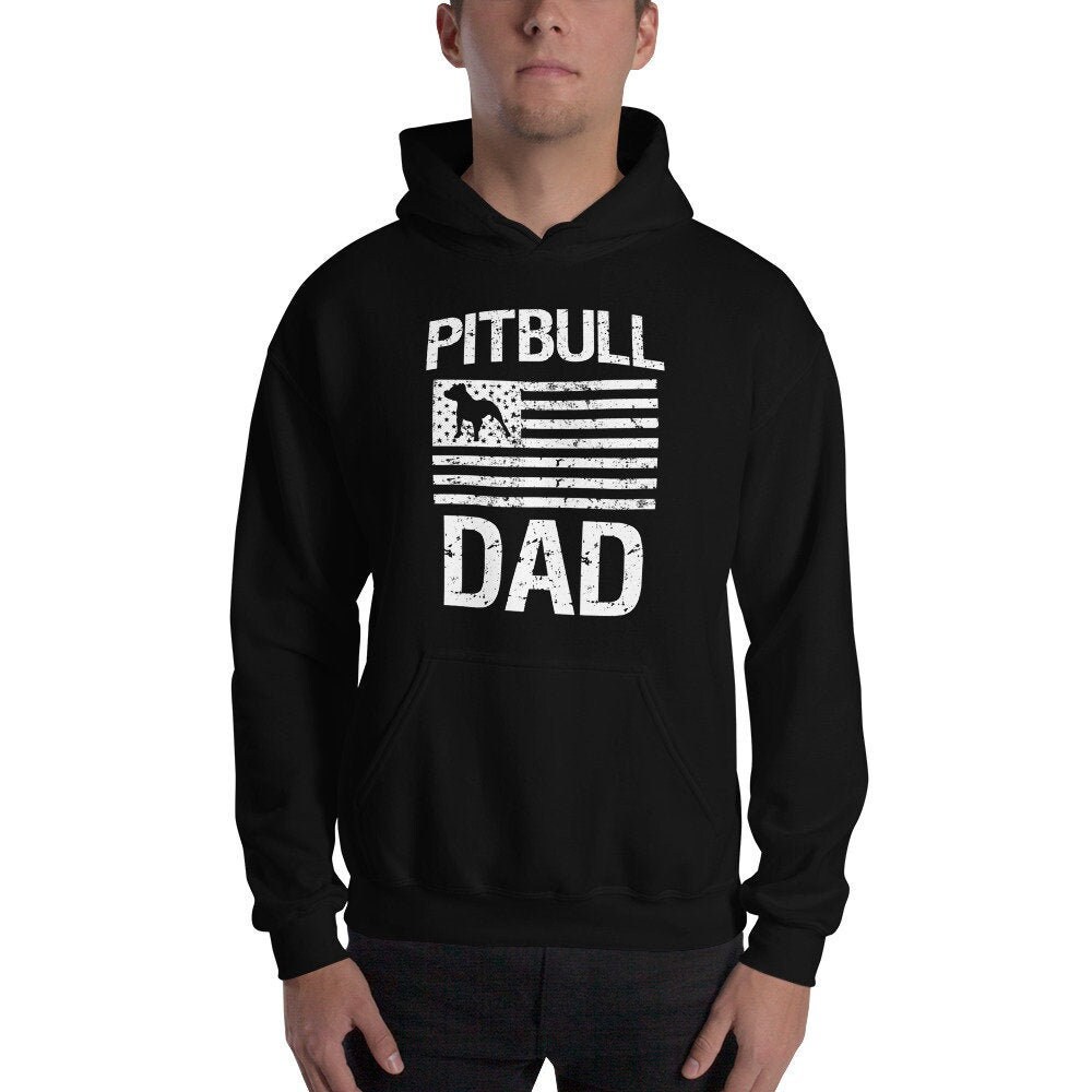 Pitbull dad hoodie Clearance