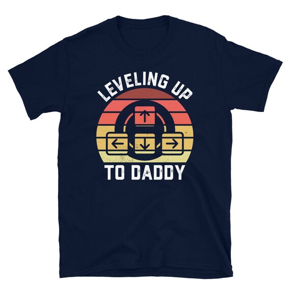 PC Gaming shirt for Dad, New Dad gift, Leveling up to Daddy, New Daddy Shirt, Video Game Dad