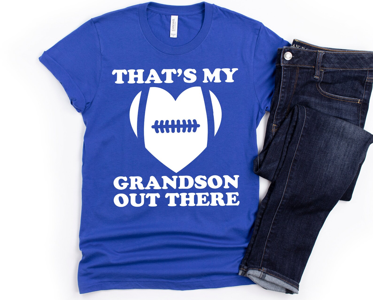 Football Grandma Shirt Womens Football Gift for Grandma Etsy