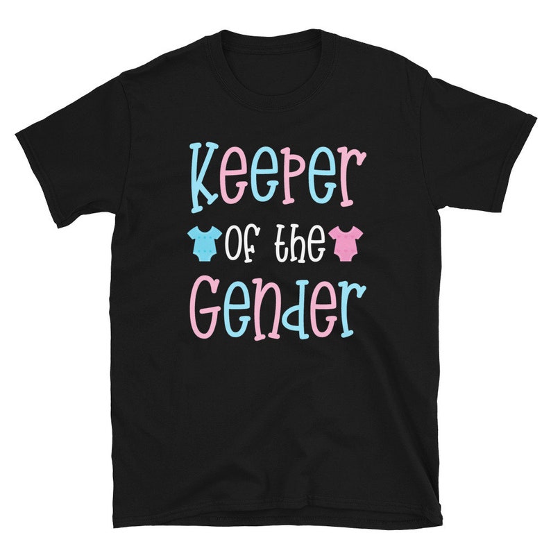 Keeper of the Gender Gender Reveal Shirt Pregnancy Announcement T-shirt Gender Reveal Party Shirt Future Mom