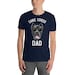 T-shirt Cane Corso Dad - Chien Mastiff Italien Drapeau USA - Unisex Taille S-3XL
