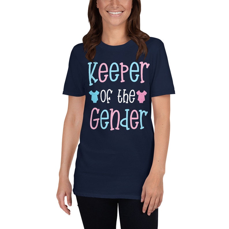 Keeper of the Gender Gender Reveal Shirt Pregnancy Announcement T-shirt Gender Reveal Party Shirt Future Mom