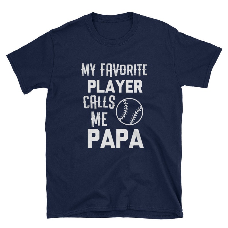 Baseball Papa Shirt Grandpa Baseball Gift Baseball My Etsy