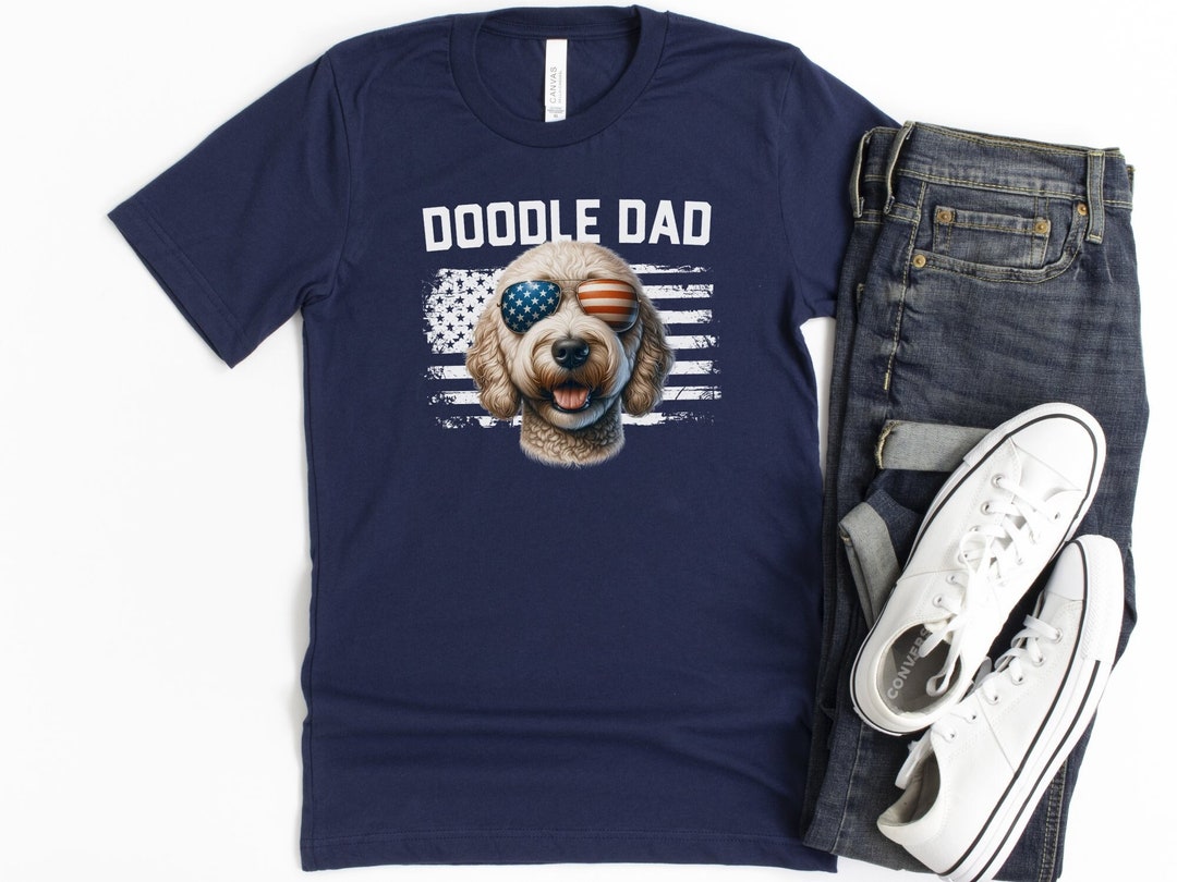 Goldendoodle Dad Gift, Doodle Dad Shirt, Dog Dad, Golden Doodle Gift ...
