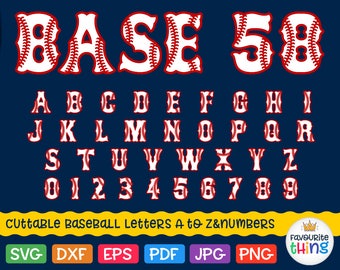 Baseball Font Svg Softball Letters Numbers Svg Red Sox Alphabet Sport Monograms Svg Bosox Font Svg Vinyl Cut Fonts For Cricut Silhouette Download 15256 Free Fonts Free Typography Script