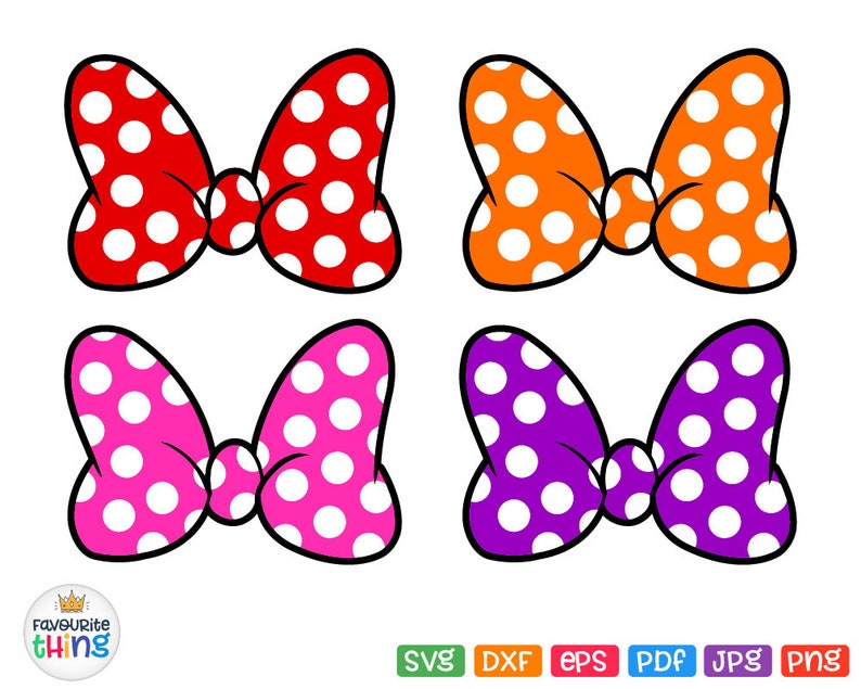 Download Polka dot Bow Svg Minnie Bow Girl Shirt Svg Ladybug Bow ...