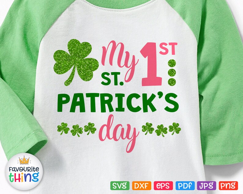 my 1st st patricks day