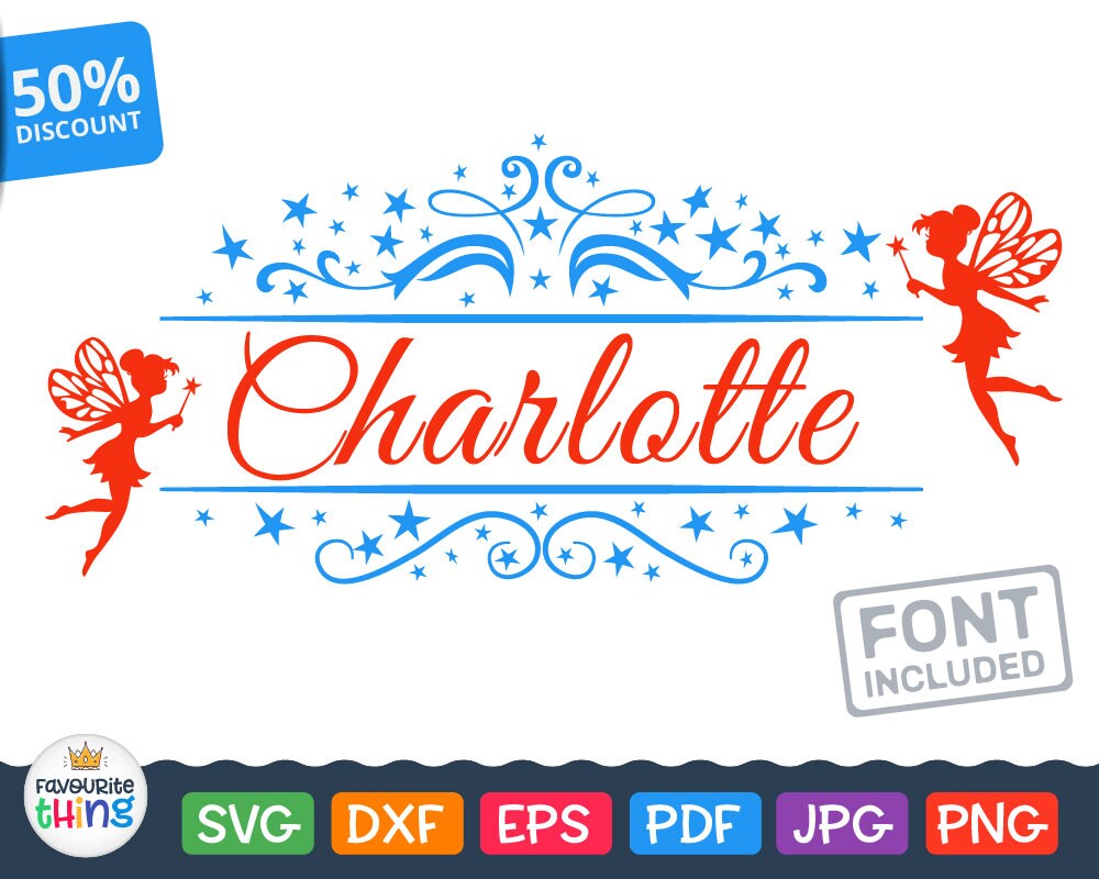Download Pixie Svg Pixie Monogram Frame Svg Fairy Silhouette Svg ...