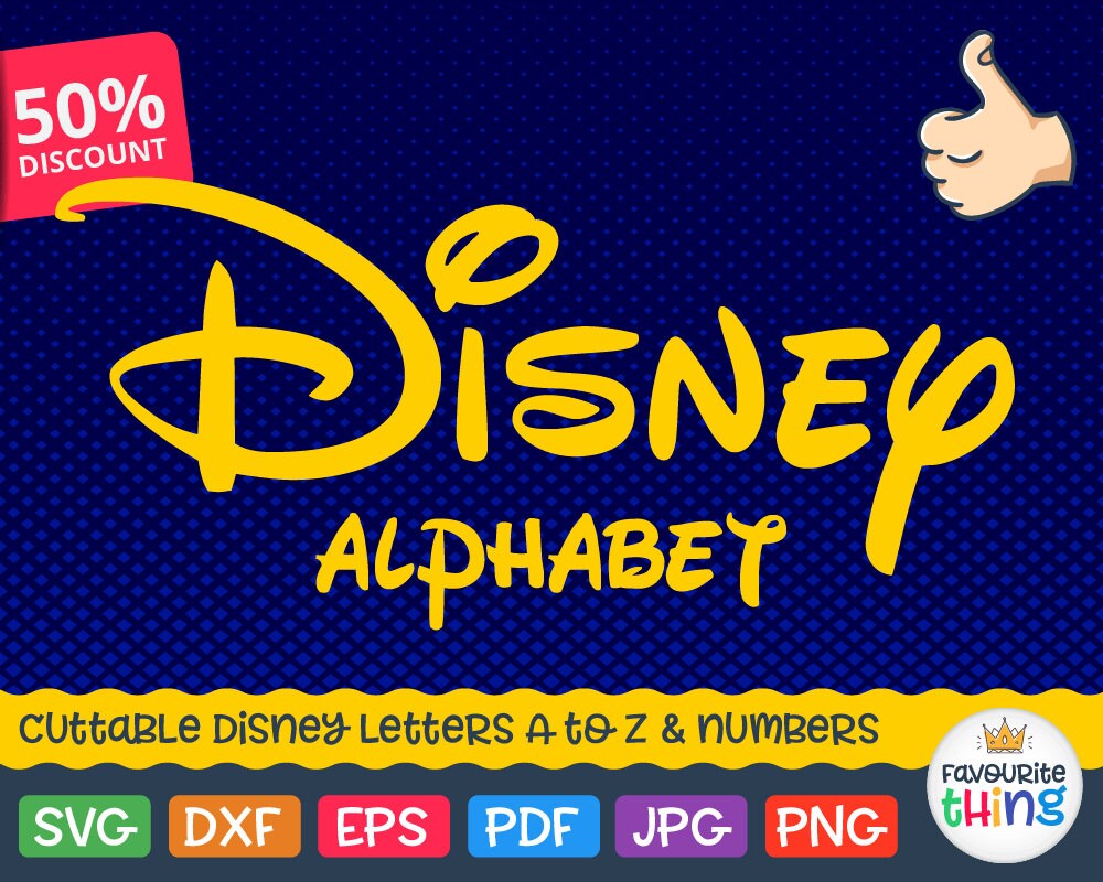 Free Free 106 Disney Letters Svg SVG PNG EPS DXF File