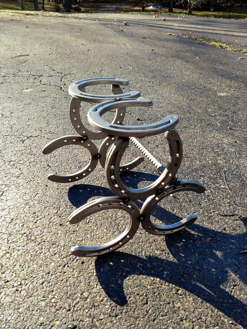 Horseshoe Cowboy Boot Rack Horseshoe Boot Storage Wild Etsy