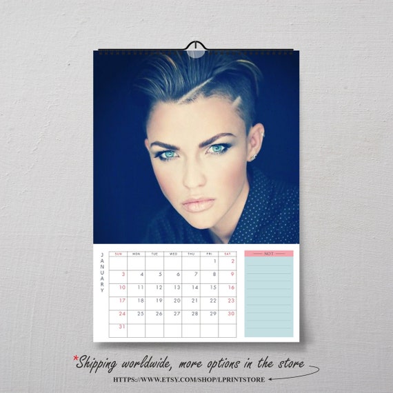 Ruby Rose Calendar 2021 Etsy ruby rose kalender 2021