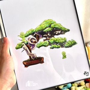 Bonsai - Smiski Poster