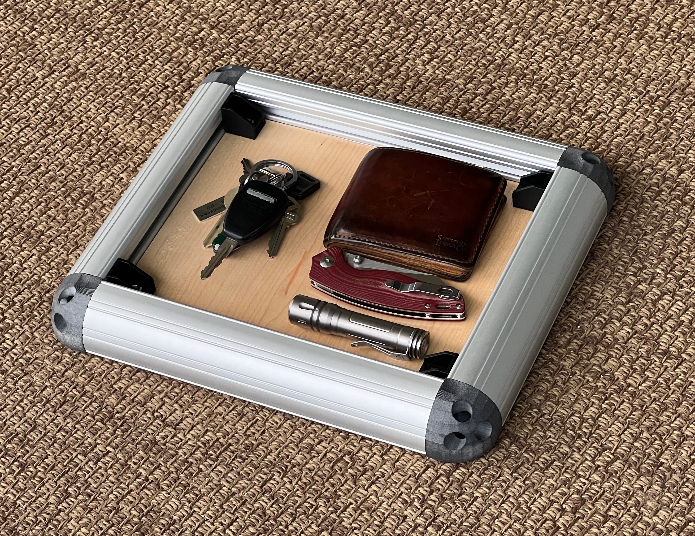Valet Tray EDC Organizer Industrial Luxury Etsy