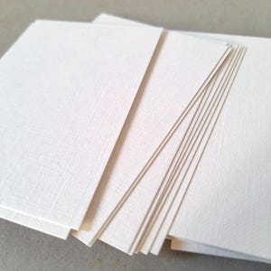 Leinen Texturierte ACEO Karten, 290gsm, Acryl & Ölgemälde Bild 4