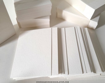 Blank ACEO ATC, Small Watercolor Cards 300gsm 140lb, 2.5 x 3.5 Inch Paper