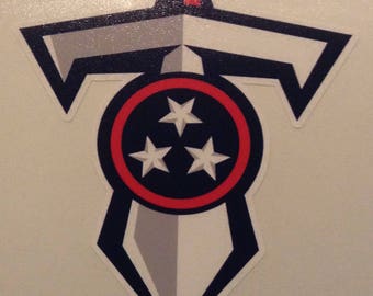 Tennessee Titans 4 inch decal vinyl sticker