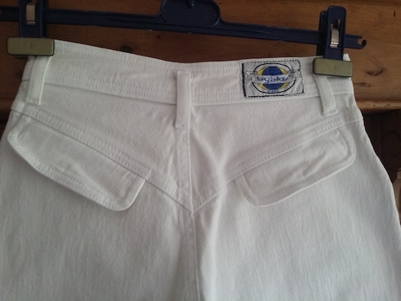 1980s Byblos cropped capri jeans - rare original … - image 1