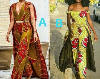 yellow jumpsuit with cape