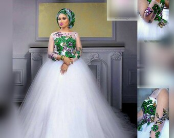 african attire bridesmaid dresses