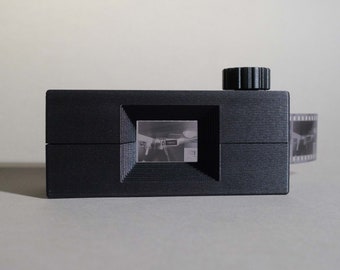 35mm Film Camera Scanning Holder With Knob, 3D Printed, For DSLR, Digital Scanning