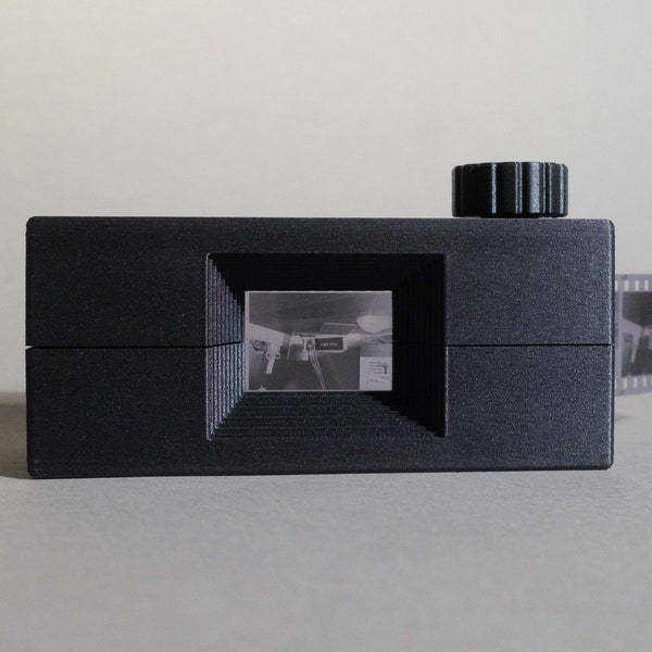 35mm Film Camera Scanning Holder With Knob, 3D Printed, For DSLR, Digital Scanning