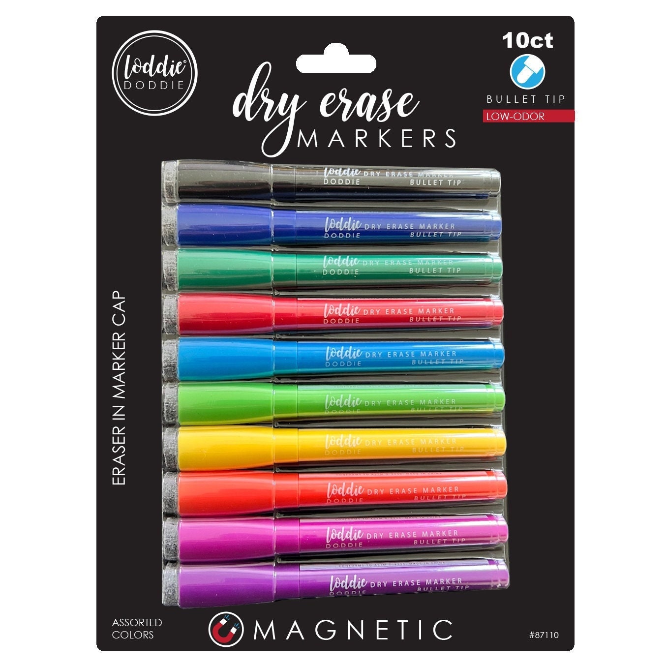 Le Pen Flex Set Jewel Colors 6 Pack Markers Smear Resistant Markers  Non-toxic Markers 6 Pc Assorted Colors Marvy Uchida 