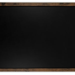 LARGE 24&quot;x36&quot; Rustic Framed Magnetic Chalk Board
