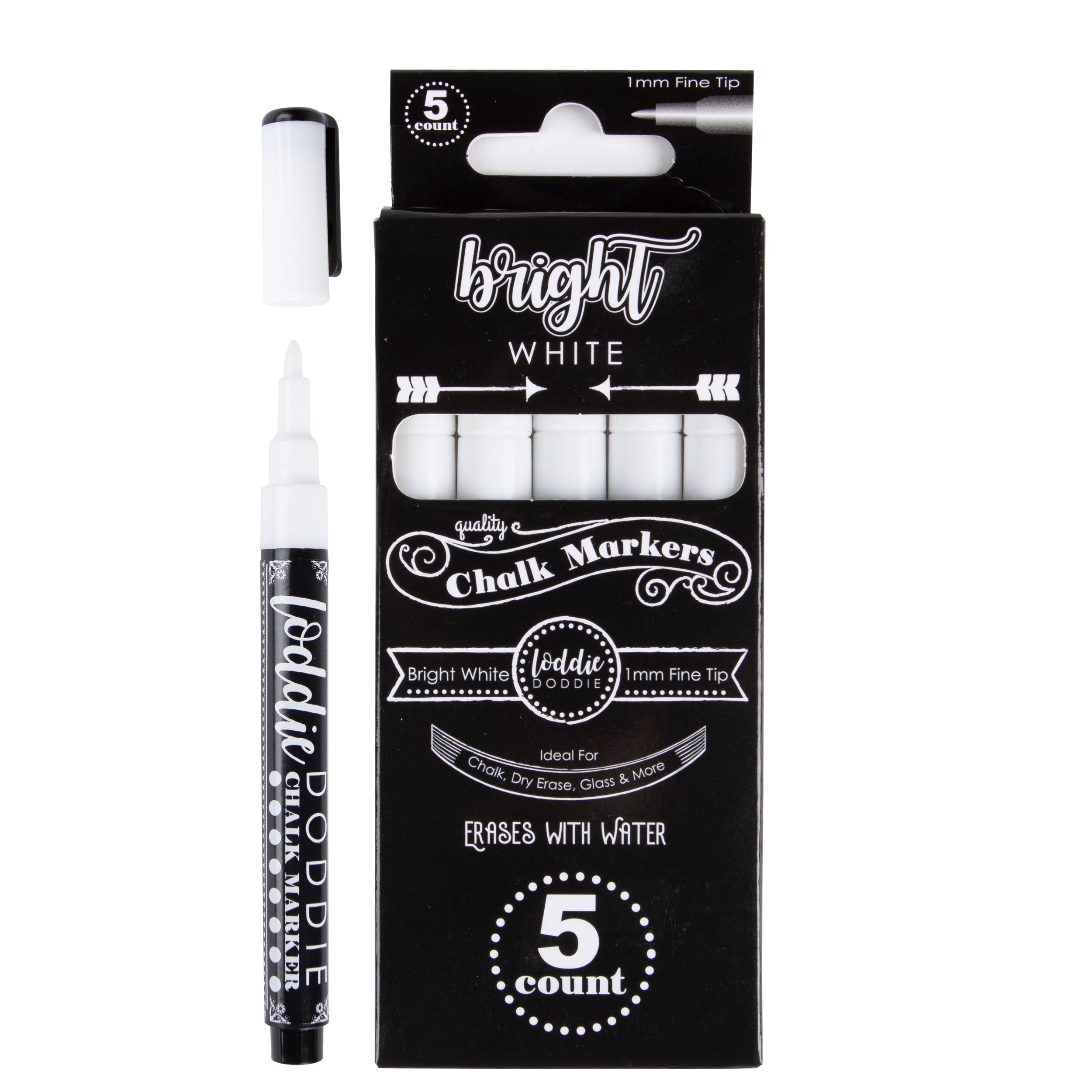 Chalk Ink - Chalkboard Marker - Chalk - Chickarts - White 6mm - White Chalk  Marker