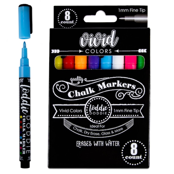 3 X White Liquid Chalk Pen Marker for Glass Windows Chalkboard Blackboard  Pens UK 