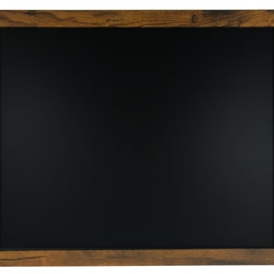 18" x 22" Rustic Framed Magnetic Chalk Board