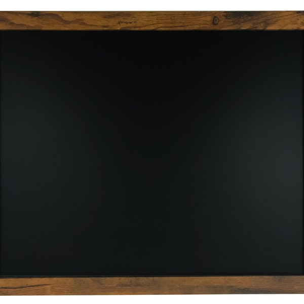 18" x 22" Rustic Framed Magnetic Chalk Board