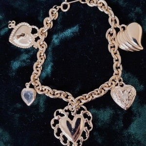 Heart Charm Bracelet