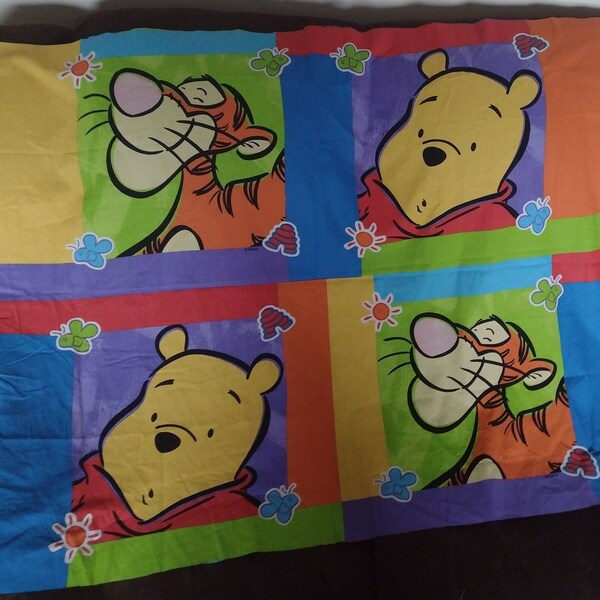 Tigger Panel Winnie the Pooh Fabric Panels - Etsy