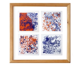 Serigrafia // "Sulcos de outono" //