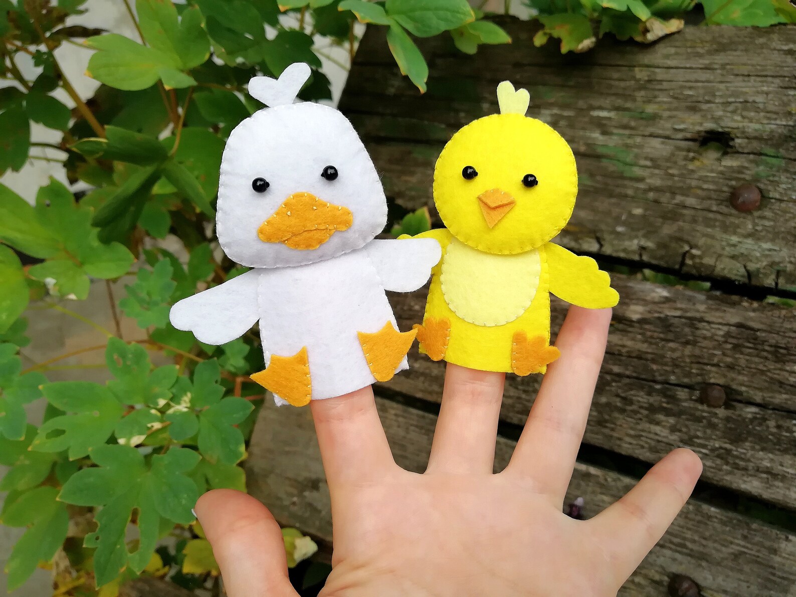 Finger Puppets Farm Animals Toys Felt Dog Felt Cat Felt Play Etsy