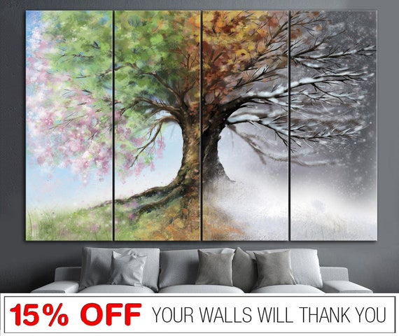 19++ Most Four seasons canvas wall art images info