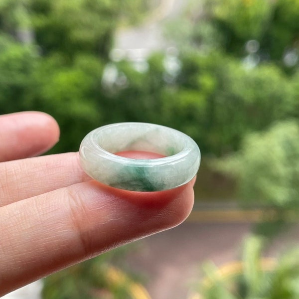 Green Jade Ring Etsy