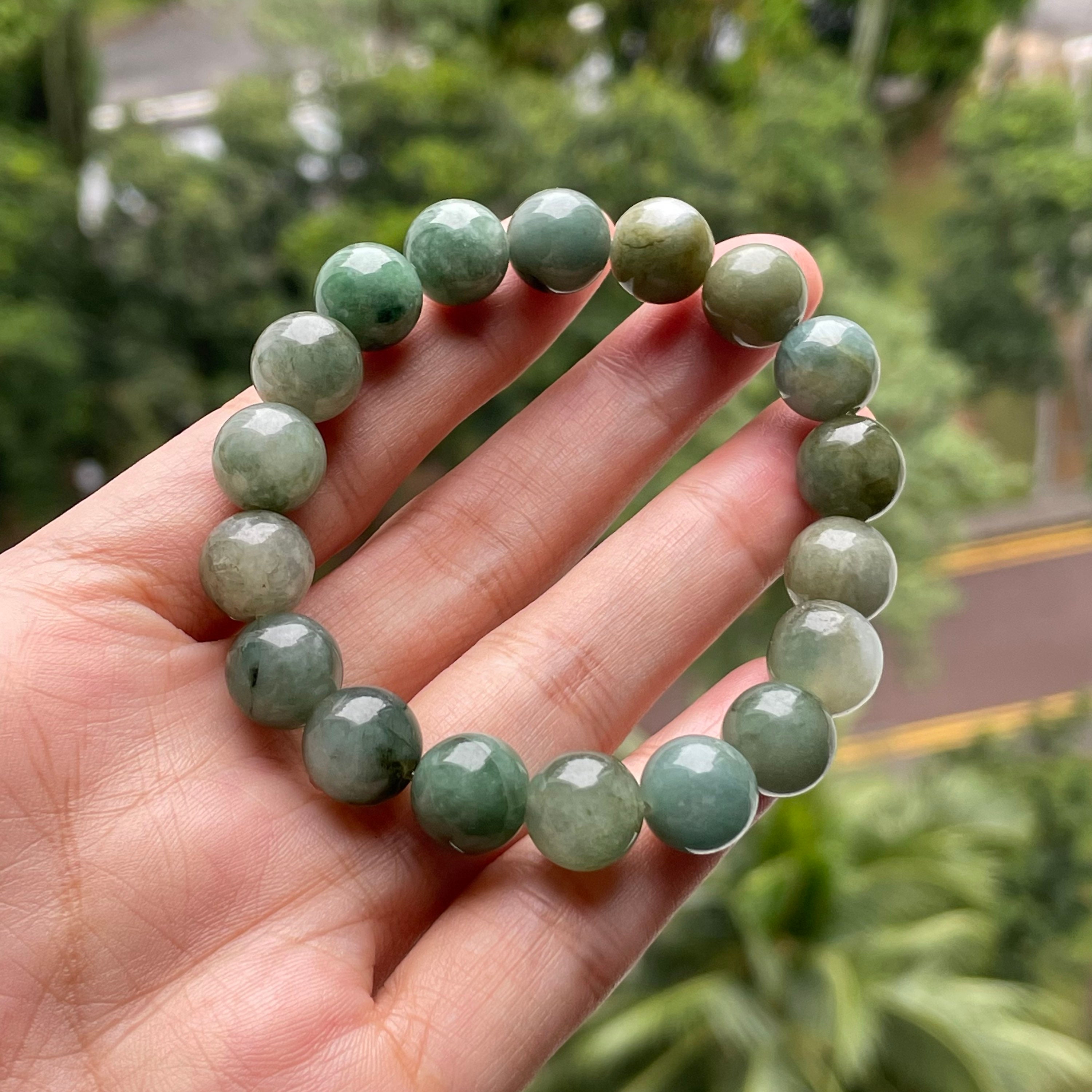 Amazon.com: Handmade Genuine Jade Bamboo Shape Beaded Bracelet, Feng-shui  Stone Chakra Healing Gemstone Crystal Beads Adjustable Bangle Cuff Jewelry  Gift for Women Girls (Bamboo Shape) : Handmade Products