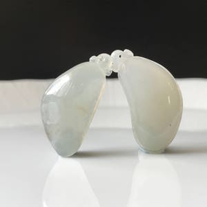 Valentine&#39;s Jade Pendants - Celebration of LOVE- Untreated Natural Type A Myanmar Jadeite Jade Authentic Jade Pendant