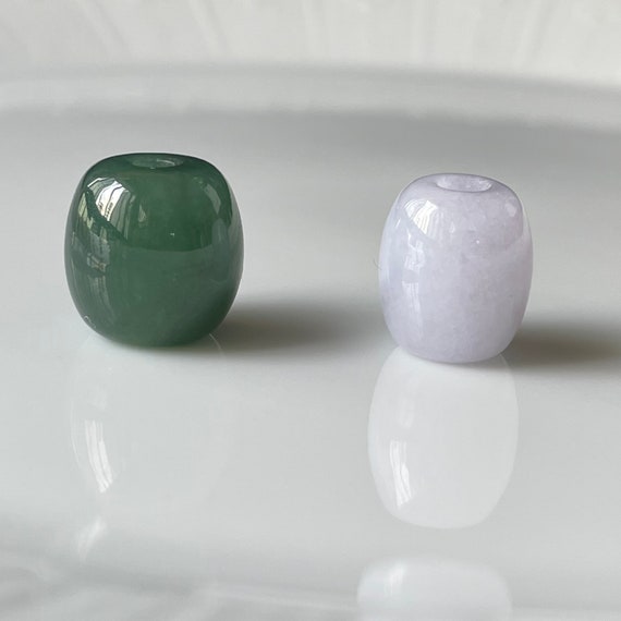 Jadeite Full Lavender Stand-alone Royal Drum Pendant- Myanmar Jadeite Authentic Grade A Green Jade Pendant Lavender Jade Pendant