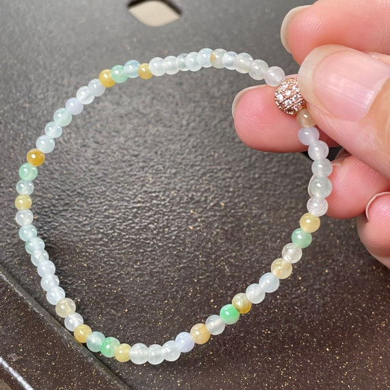 Jade Beads Bracelet Burmese Jadeite Grade A green 13 MM, 16 Beads  beautiful. | eBay