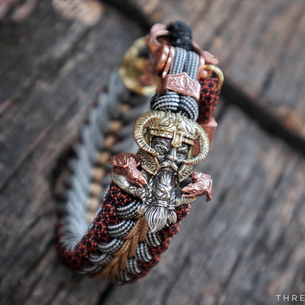 EXCLUSIVE! The Odin AllFather Premium Paracord Bracelet. Zeus, Thor, Marvel, Paracord Bracelet, Sanctified Paracord,