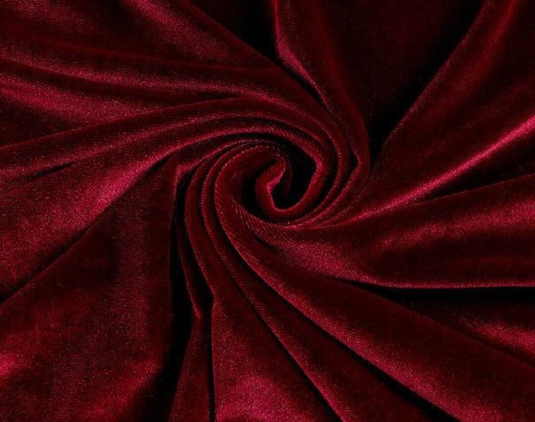 100 Cotton Velvet Wine Red Fabric 44 Wide 227 Etsy 100-cotton-velvet-wine-red-fabric-44-wide-227-etsy