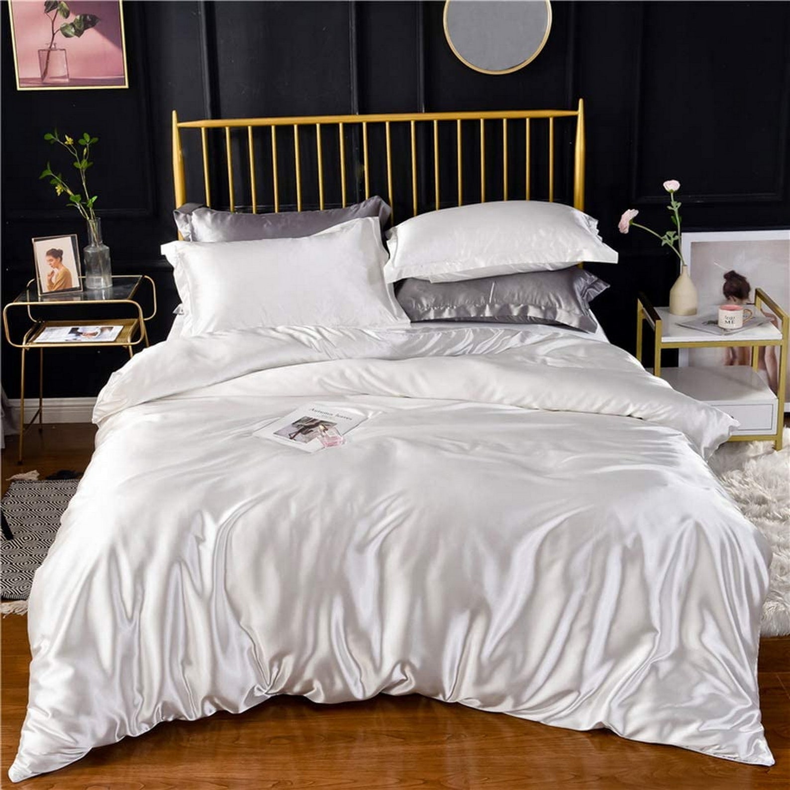 White Light Taffeta Silk Fabric main image 0
