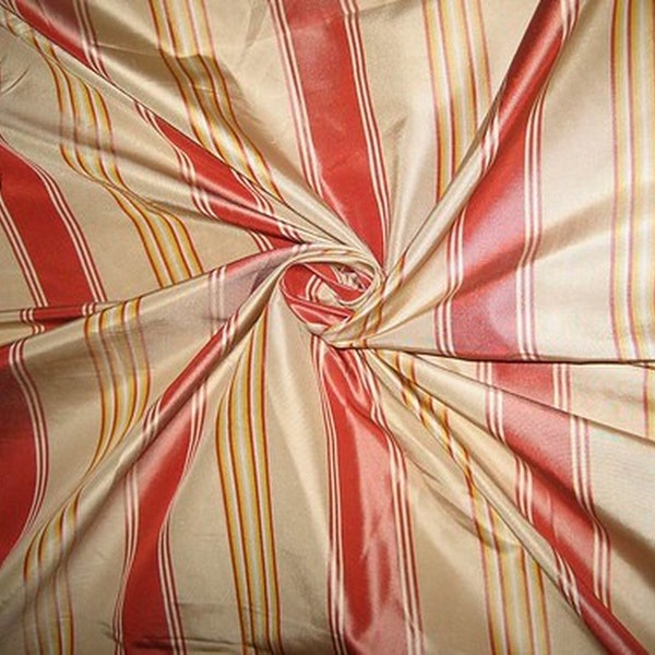 Oyster White Taffeta Silk Fabric main image 1