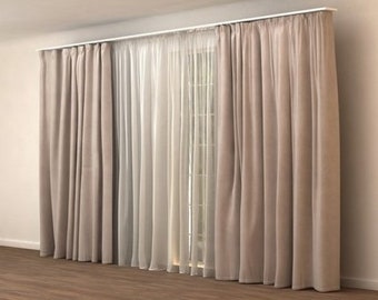 100% SILK DUPIONI CURTAIN