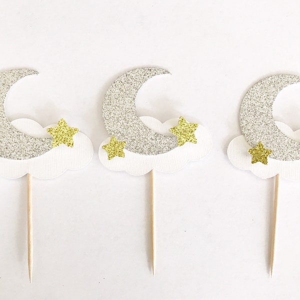 Star Cupcake Toppers - Etsy