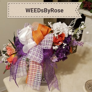 Lantern Swag, Floral Lantern Decor
